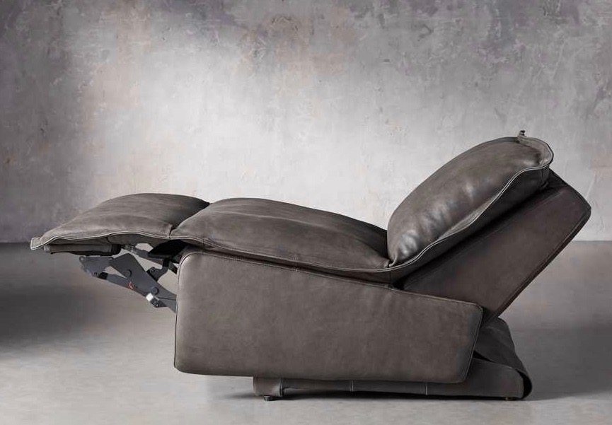 Arhaus Roland Motion Recliner in Graphite