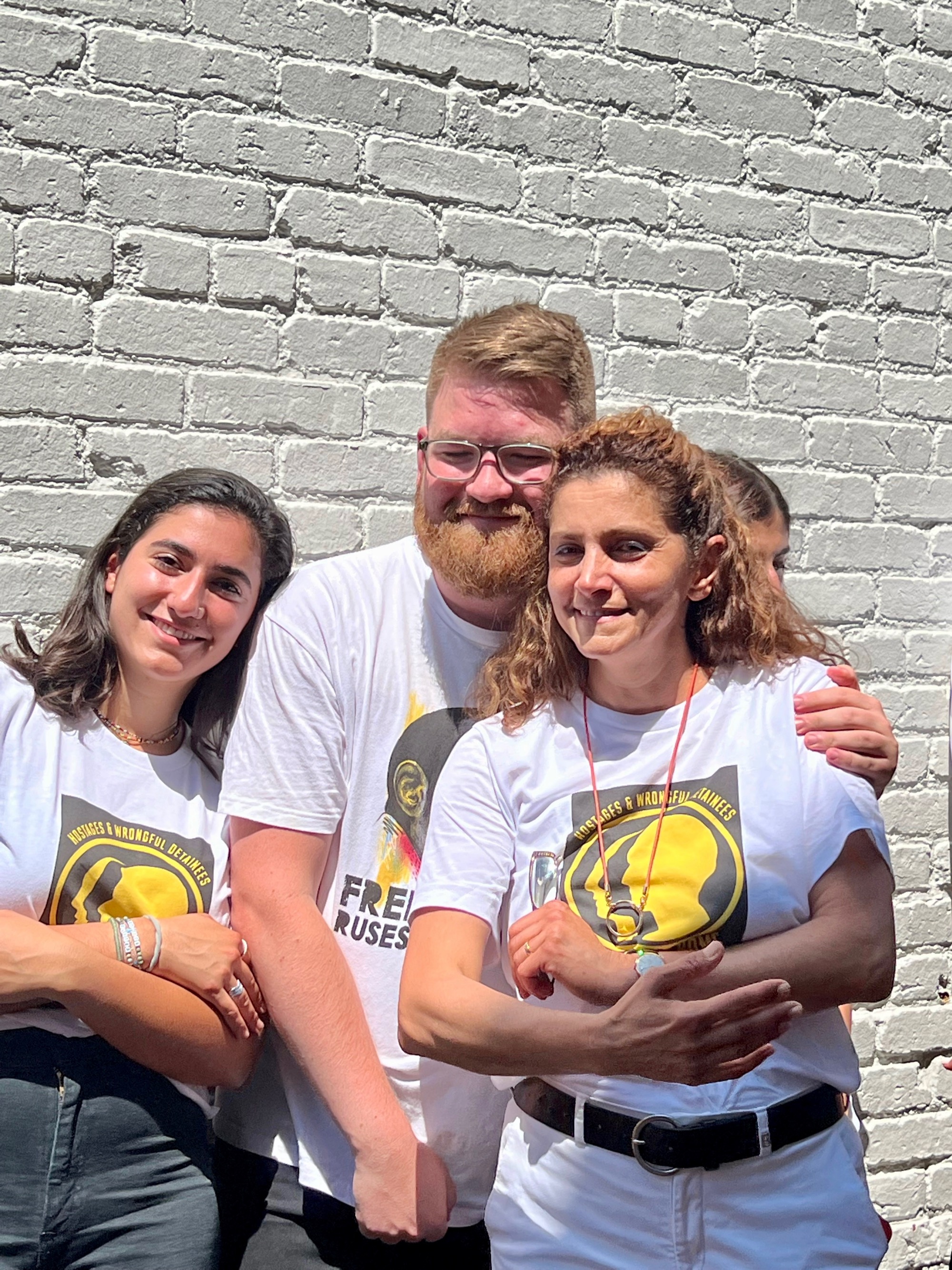 Neda Sharghi, Isaac Campbell and Amber Bobin