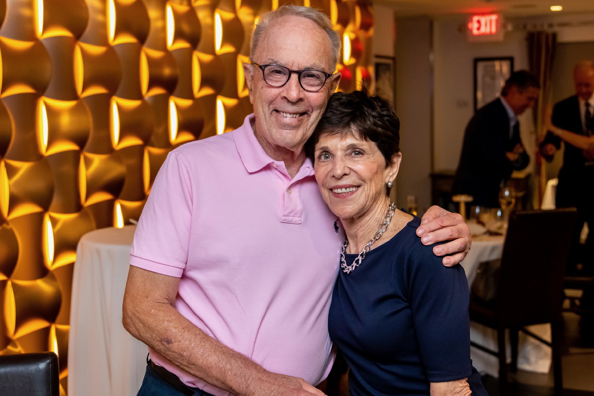 Larry Leamer and Sheila Widenfeld