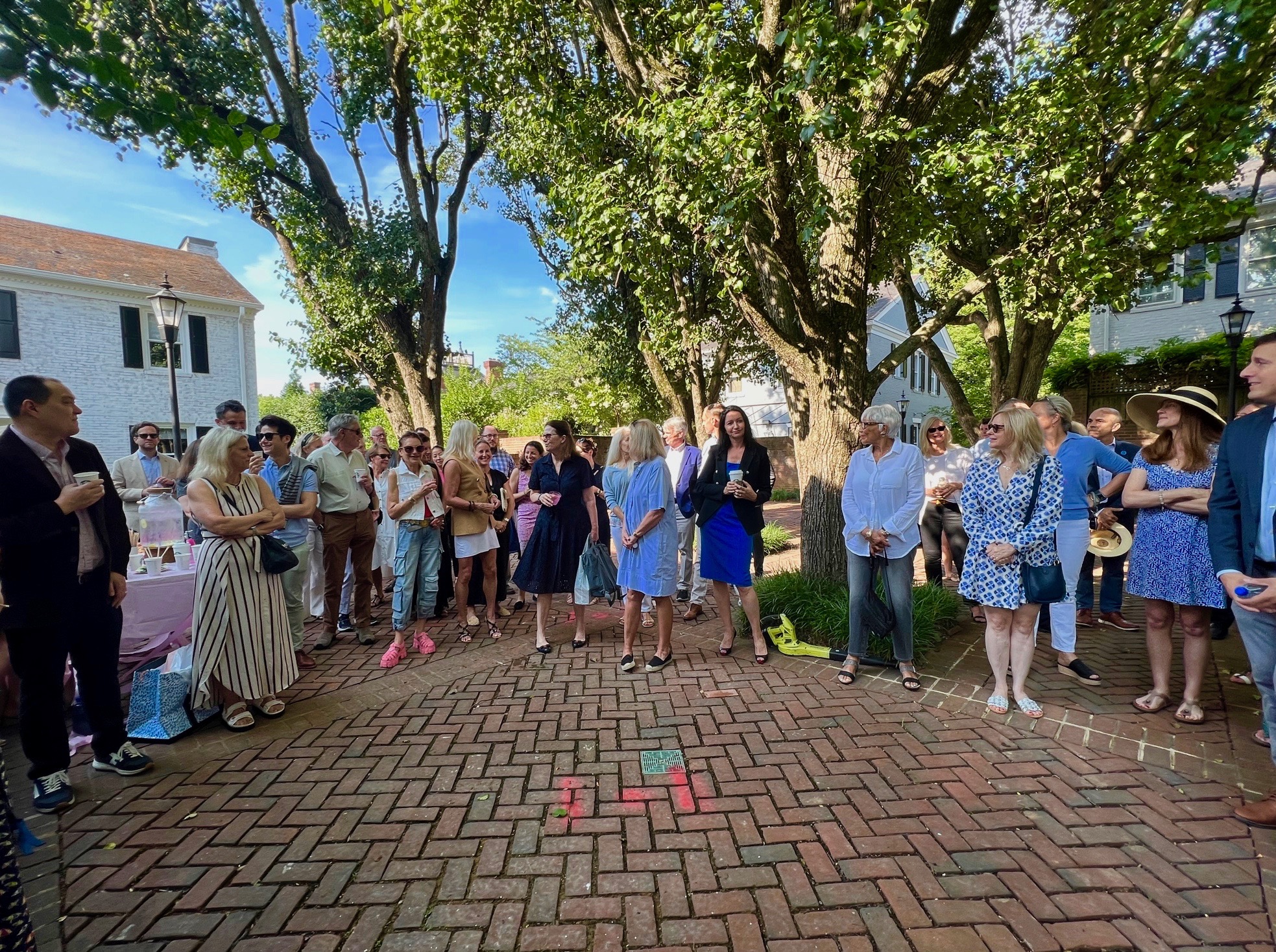 Georgetown gathers to hear Brooke Pinto