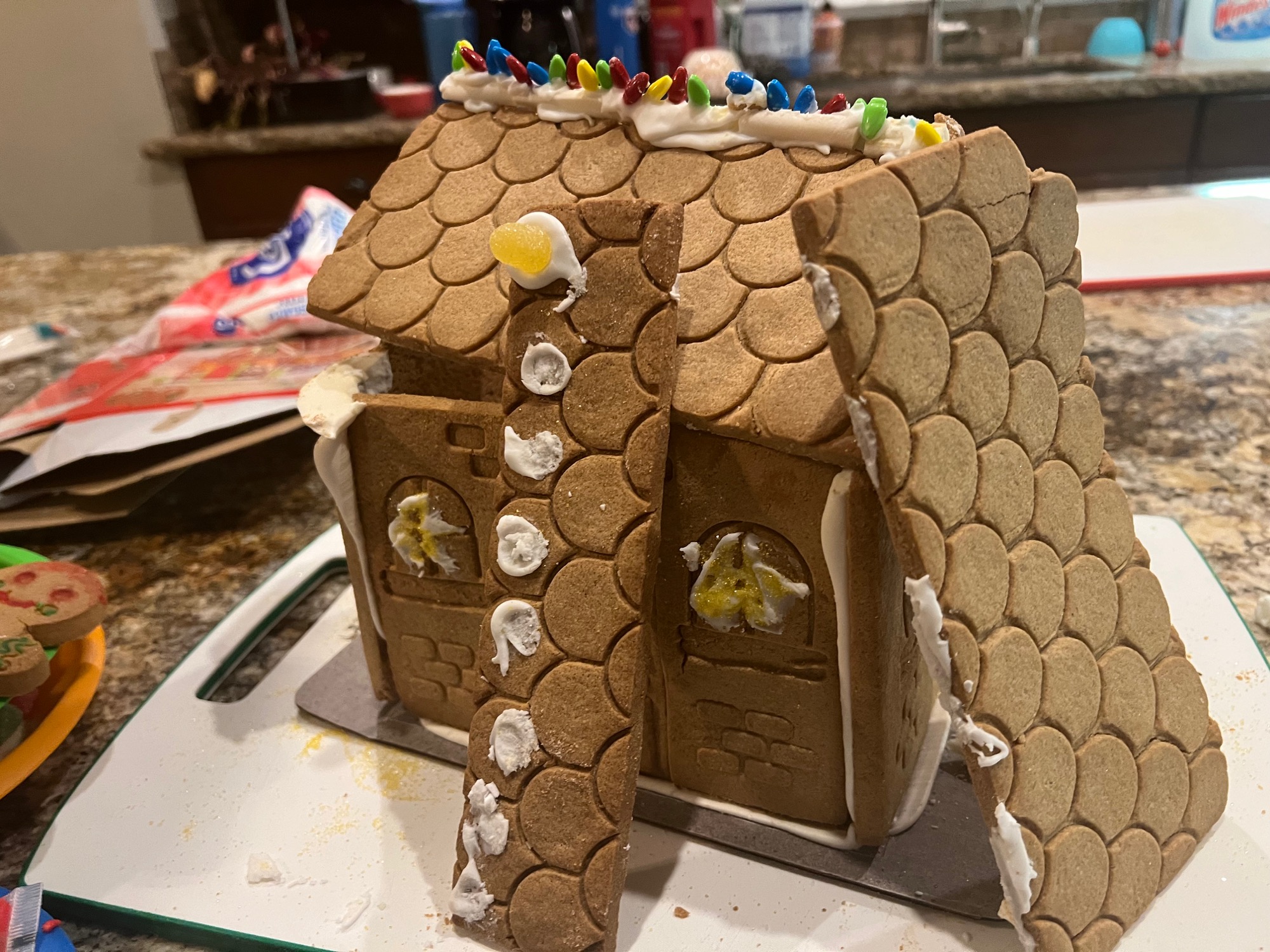 Liam's gingerbread house