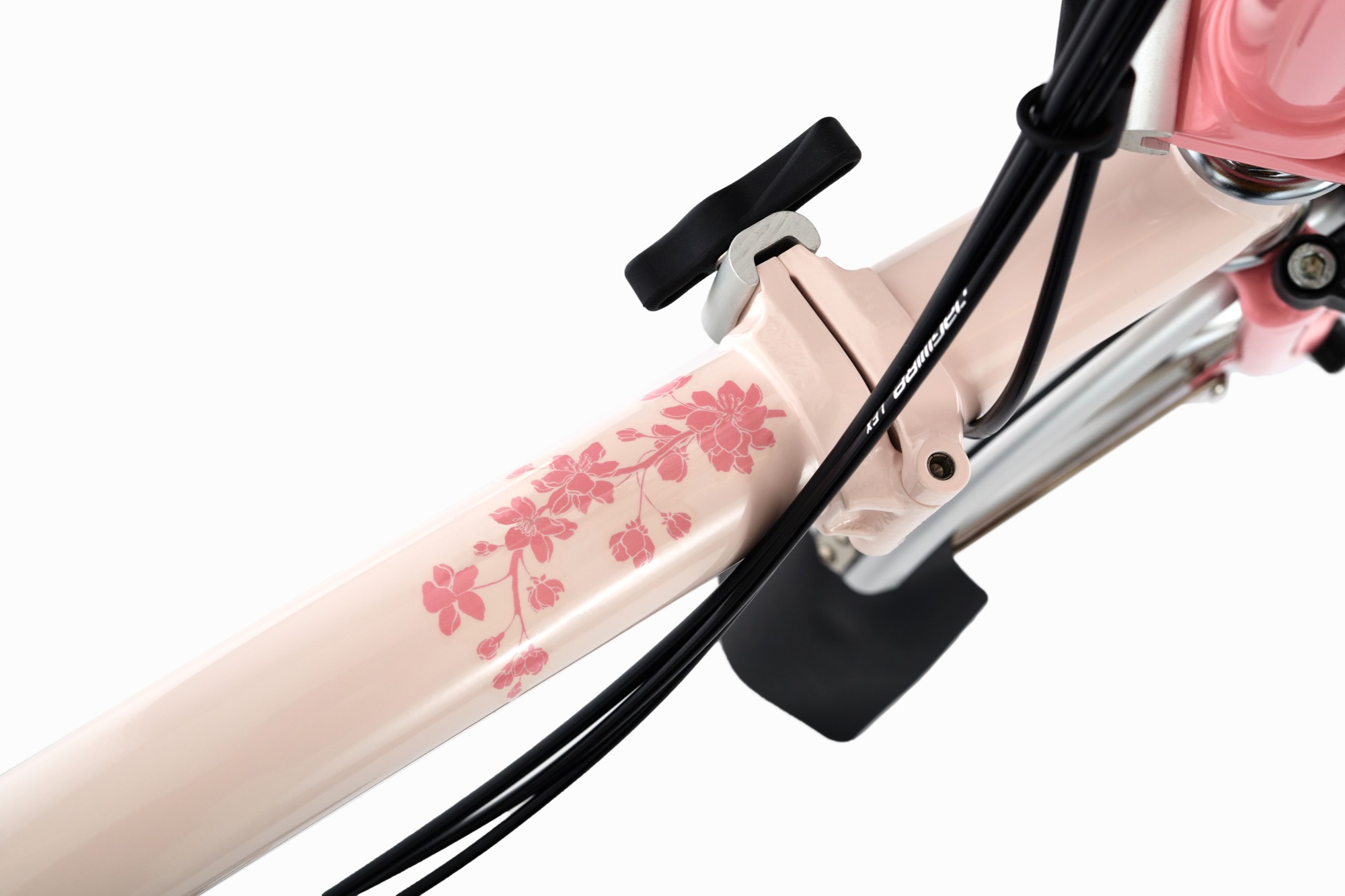 Cherry Blossom C-Line Folding Bike