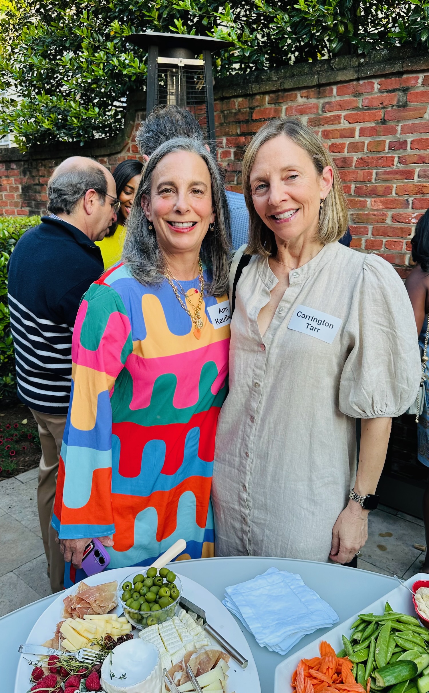 Amy Kauffman and Tarrington Carr