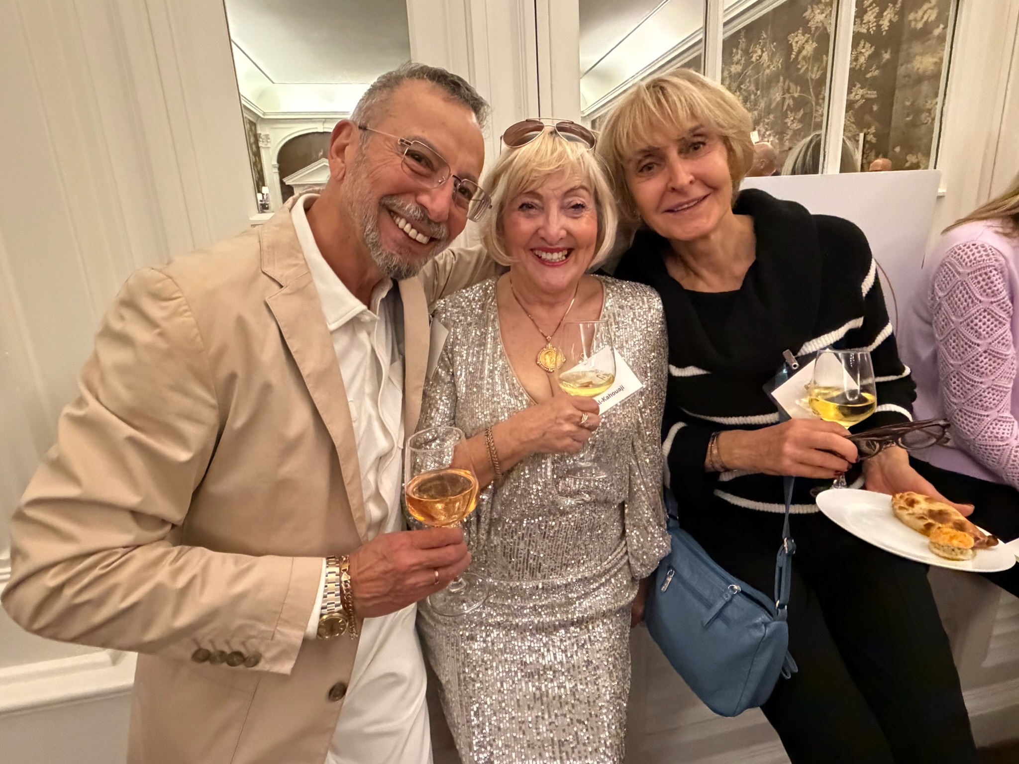 Carol and Bassam Al-Kahouaji (Bacchus Wine Cellar), Tatiana Raskinova