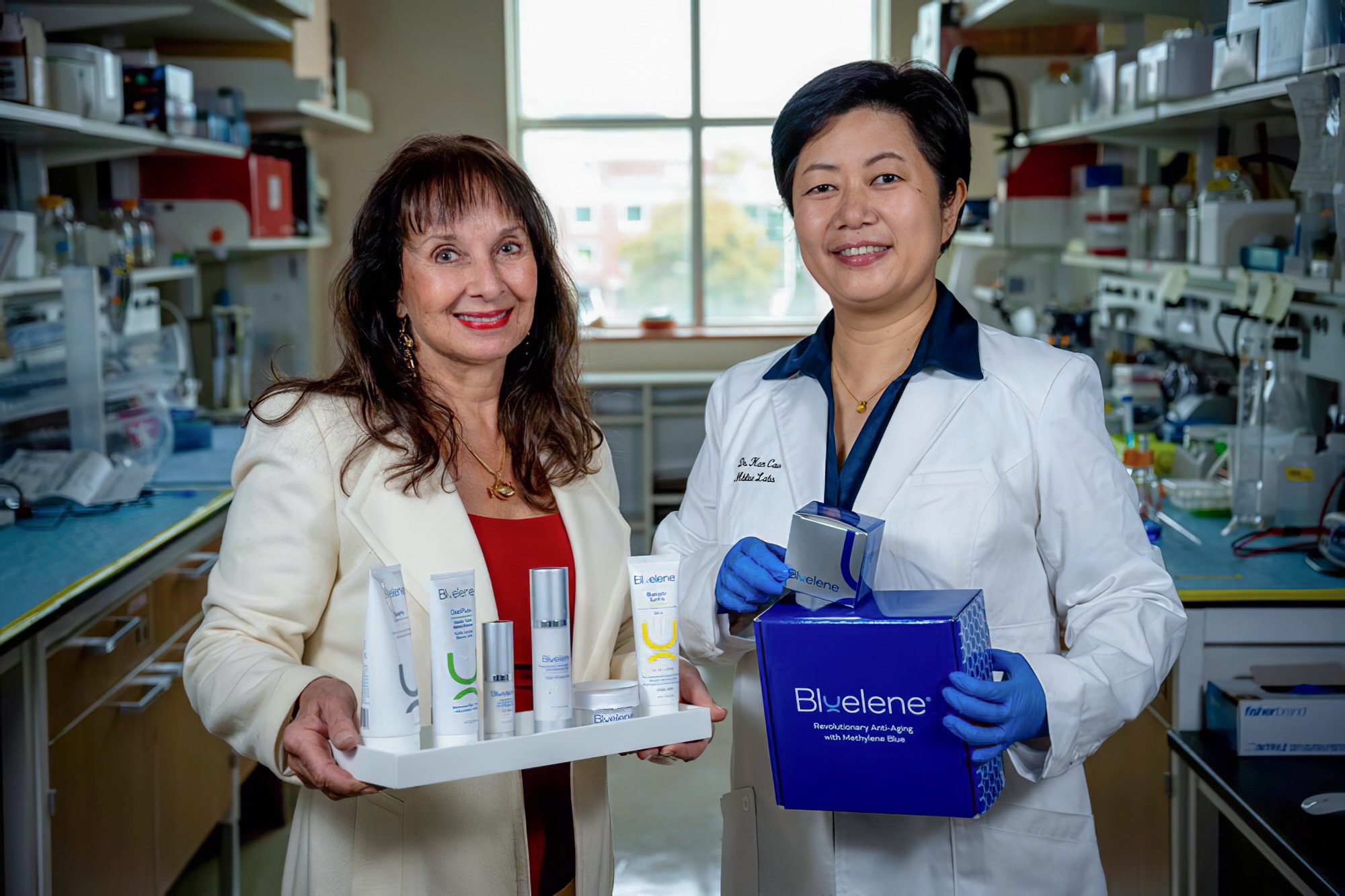 Jasmin El Kordi and Dr. Kan Cao