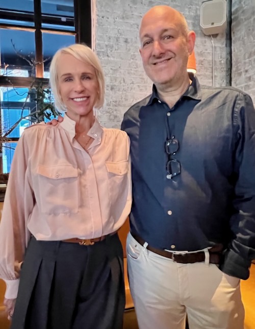 Elizabeth Miller and Dan Sallick