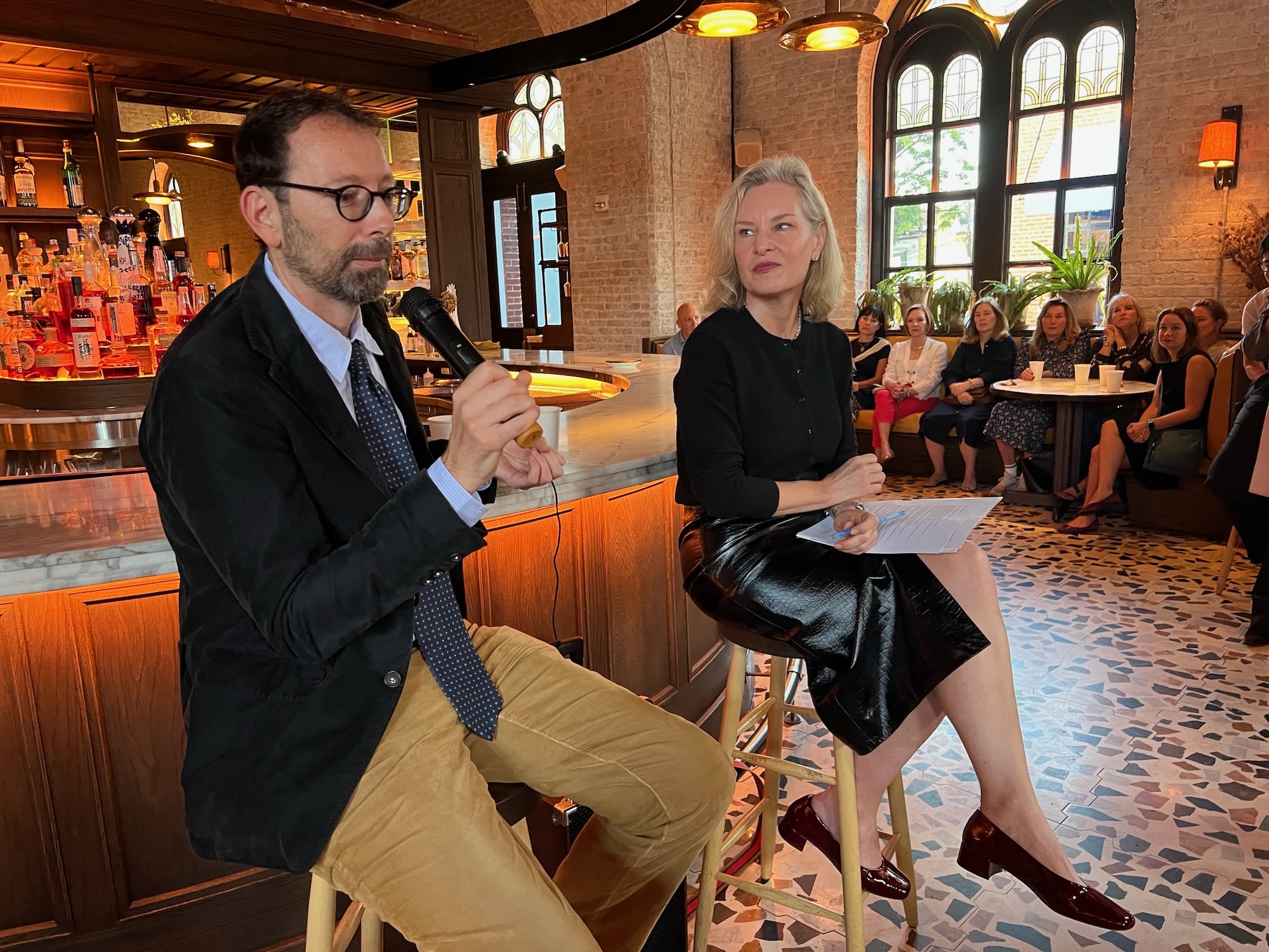 Jason Horowitz and Mary Louise Kelly