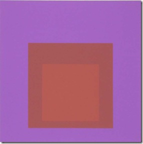 I became fascinated by the work of Josef Albers as a fine arts major in college. The German artist was a color theorist whose “Homage to the Square” series illustrated the relationship and interaction of adjacent colors.