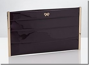 This aubergine clutch from Anya Hindmarch is insanely chic
