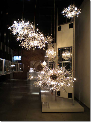 moss chandelier for the met