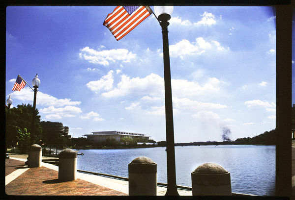 The Georgetown waterfront on September 11, 2001