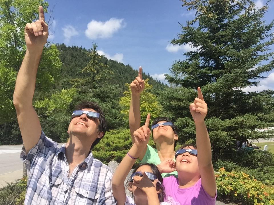 Watching the 2017 Solar Eclipse