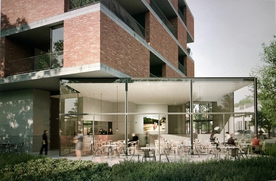 Rendering of proposed condos at 2715 Pennsylvania Avenue NW