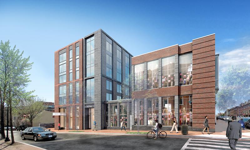 Rendering of 3000 M Street NW