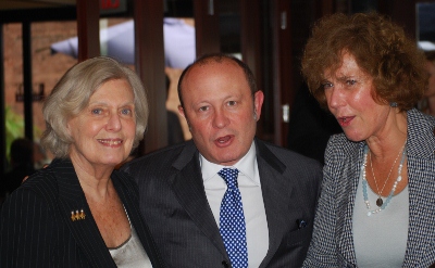 Irene Pollin, Franco Nuschese and Ambassador Poptpdorova