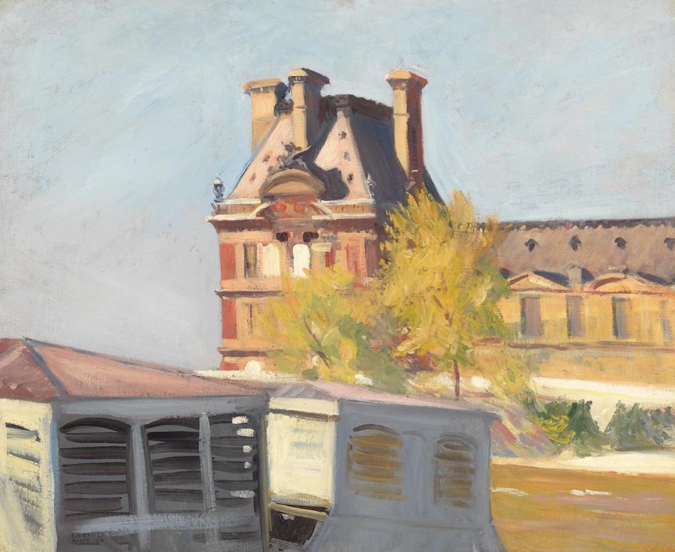 Edward Hopper, Le Pavillon de Flore, 1909