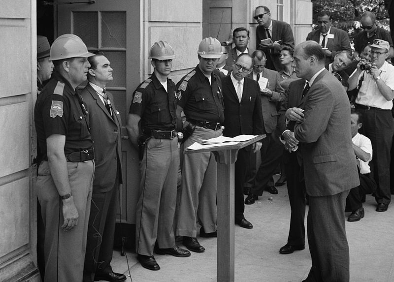 Governor Wallace at University of Alabama