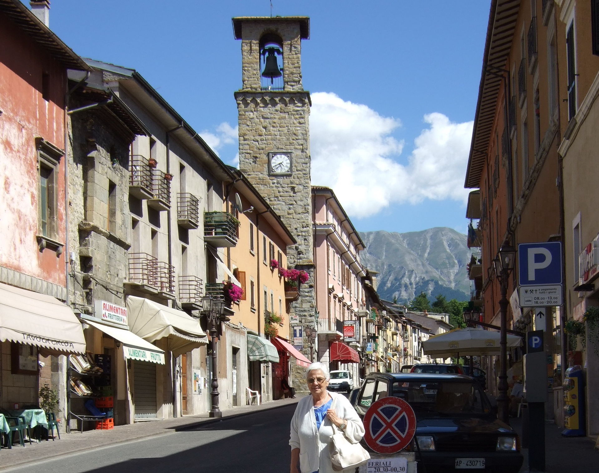 Amatrice before the August 2016 earthquake
