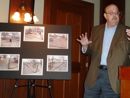 David Abrams explains reconfigeration plans for Rose Park