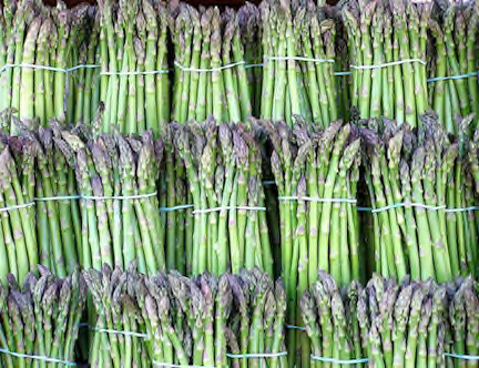 See Asparagus Recipe Below! Chilled Asparagus in a Creamy Tarragon, Shallot, and Toasted Walnut Vinaigrette