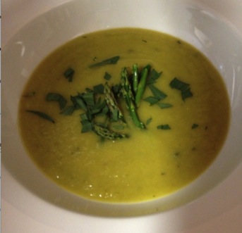 Tallmadge&#039;s Puree of Asparagus Soup with Tarragon