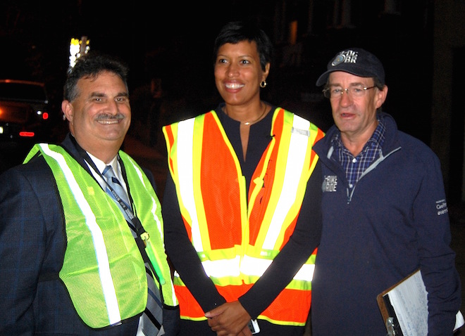 Bill Starrels, Muriel Bowser, Terry Lynch