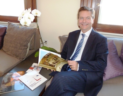 Dr. Martin Gammon in his Georgetown office