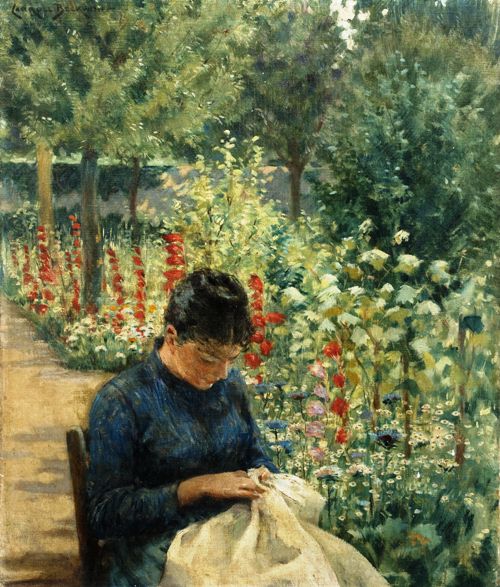James Carroll Beckwiith, The Garden of Giverny, Sold $236,000