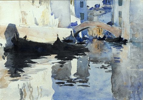 John Singer Sargent Sandali watercolor on paper. Sold for $770,000