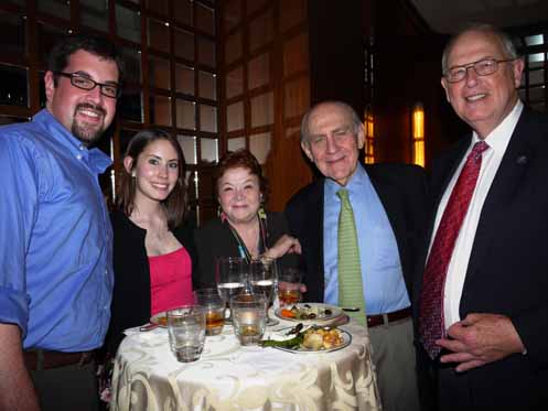 Joe Ruch, Maggie Smith, Sally Law, Al Mirsky and Michael Cowan