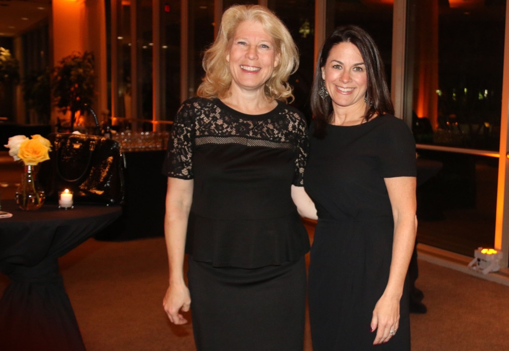 Linda Boff and Courteney Monroe, CEO of National Geographic Channel