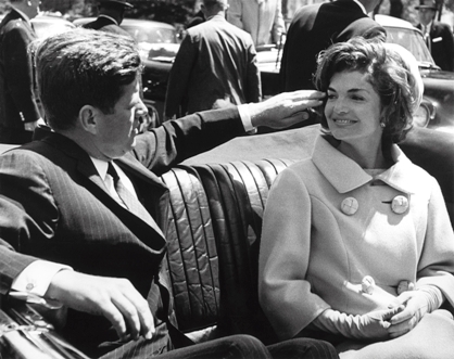 May 3, 1961 on a ride back to the White House