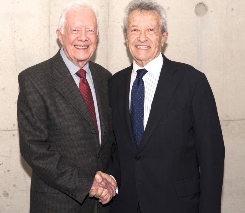 President Carter and Gerald Rafshoon
