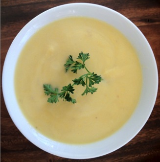 Cauliflower Vichyssoise from Diet Simple Farm to Table Recipes: 50 New Reasons to Cook in Season!