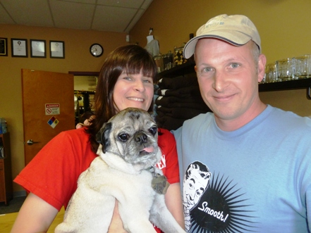 Becky, Frank and Scott Harris