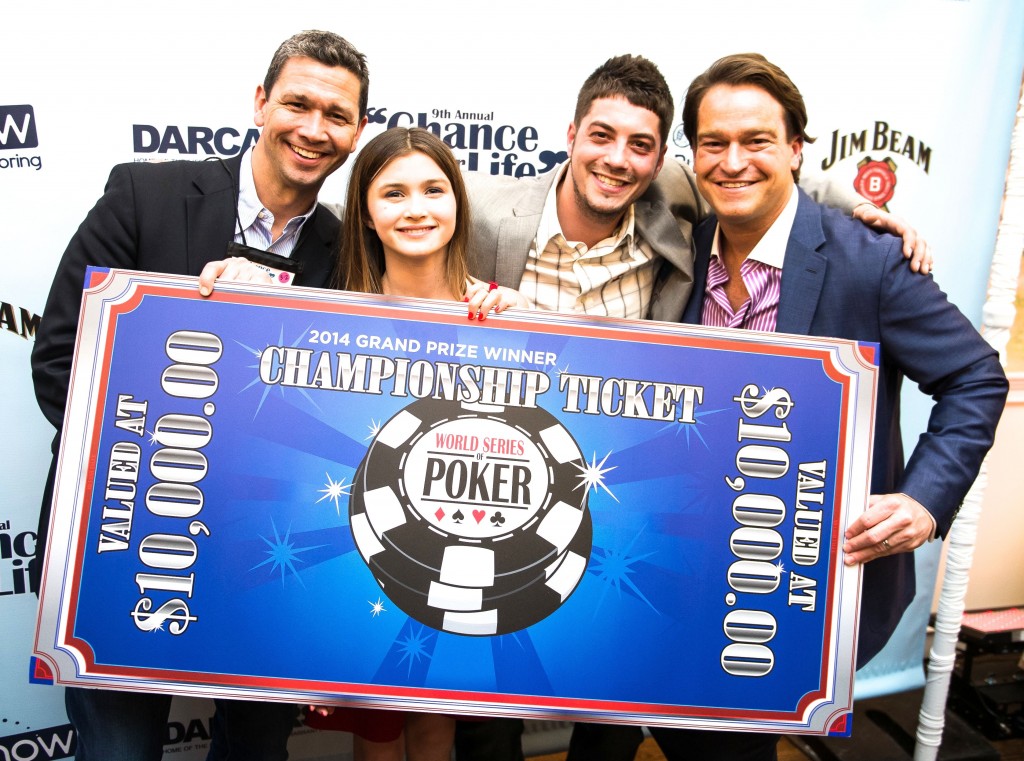 Jeff Snyder, Kennedy Snyder, Winner Shaun Dunevant, Brad Nierenberg