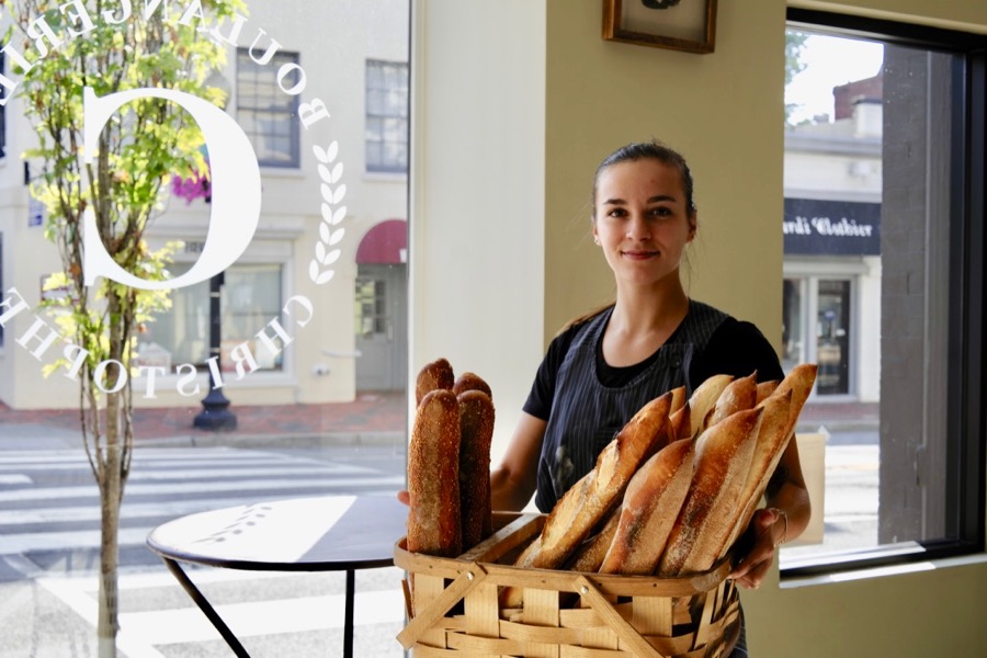 Amandine at Christophe Boulangerie