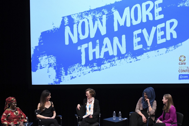 Musimbi Kanyoro, Barbara Pierce Bush, Michelle Nunn, Amani Al-Khatatbeh, &amp; Chelsea Clinton