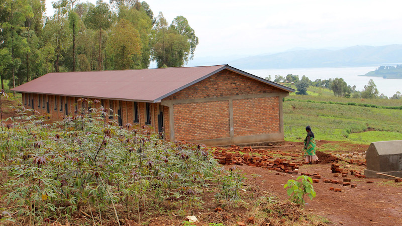 School in Idjwi Island, Congo