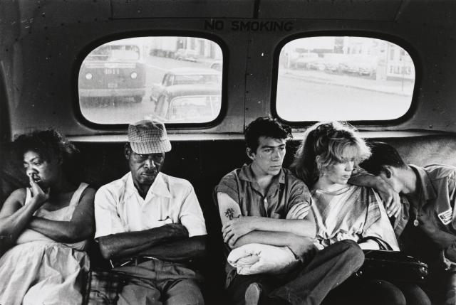 Sitting in the Back of the Bus (Brooklyn Gang series) Bruce Davidson 1959