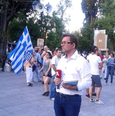 Waiting for the results in Syntagma Square
