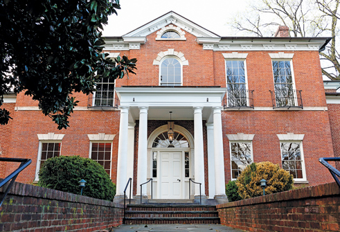 The historic 1799 home has been a museum since 1932.