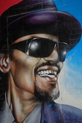 Chuck Brown mural