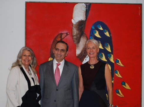 Barbara Hawthorn, Egyptian Ambassador, Sylvia Ragheb