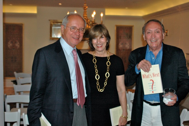 George Kopits, Member, Monetary Council, National Bank of Hungary, with Georgetowners Jackie Pletcher and Charles Eisen