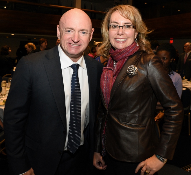 Former Congresswoman Gabby Giffords &amp; Astronaut Mark Kelly