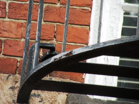 Close-up of Dumbarton House bricks
