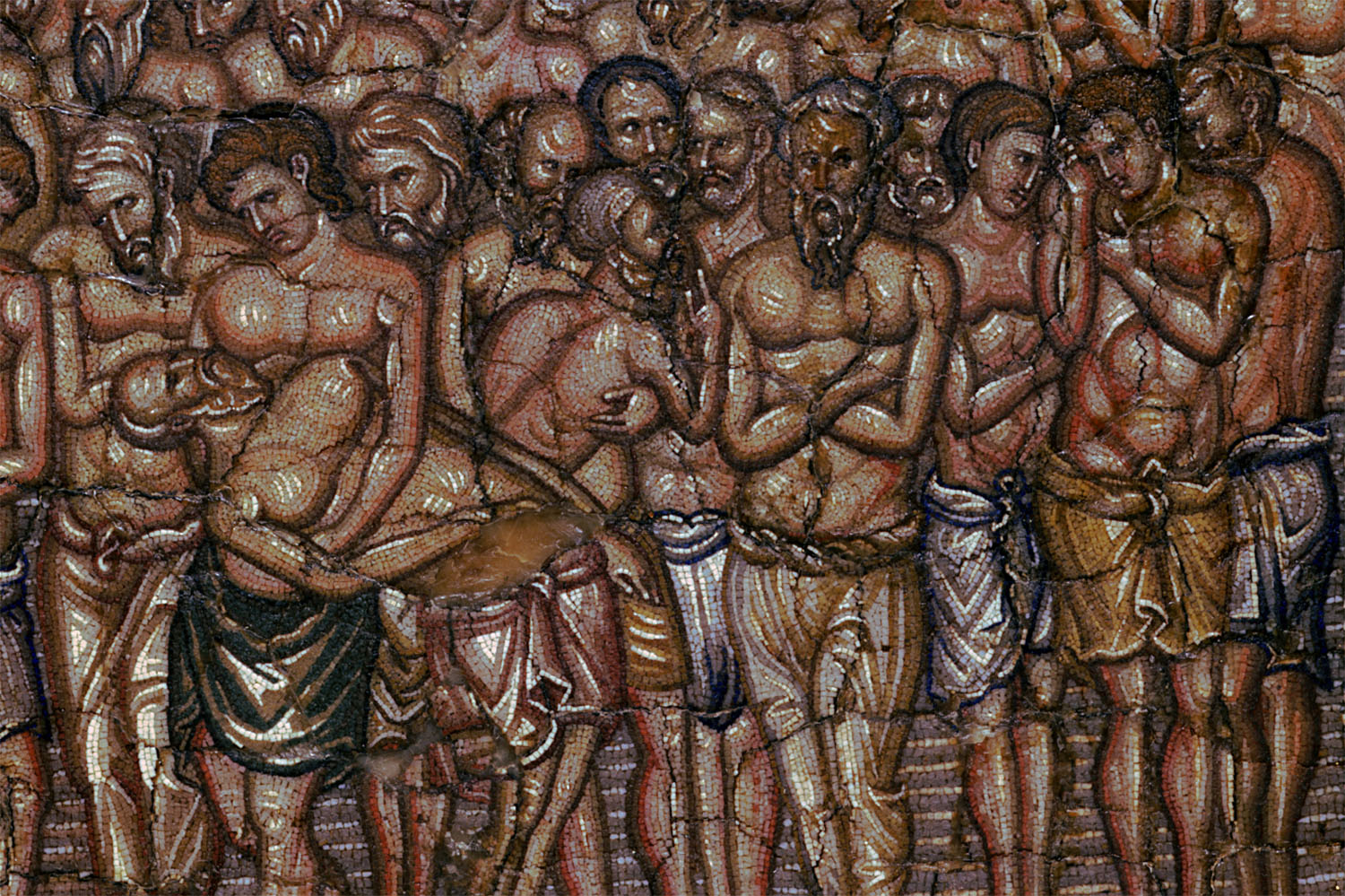 The Forty Martyrs of Sebasteia (detail), Late Byzantine, ca. 1300. Byzantine Collection, BZ.1947.24