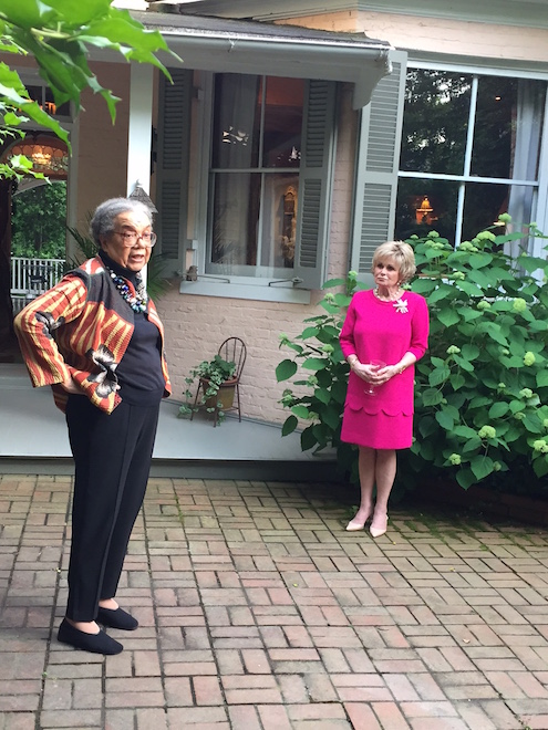 Marian Wright Edelman with Kitty Kelley