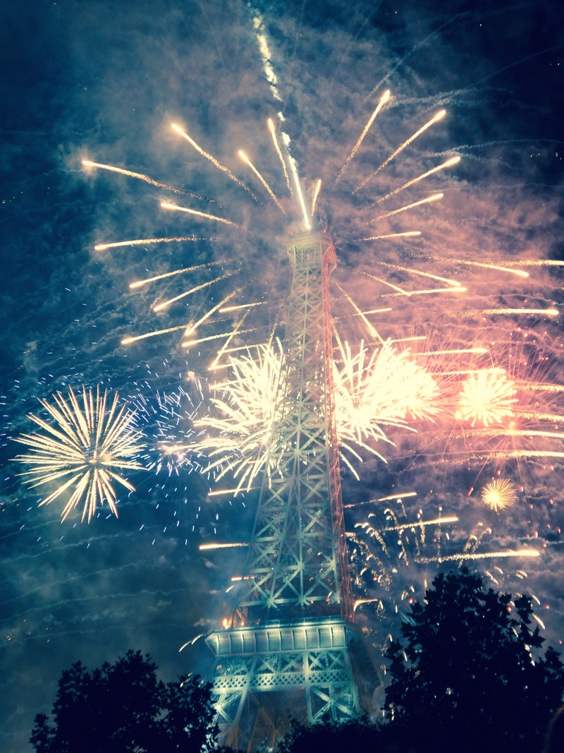 Eiffel Tower July 14, 2014